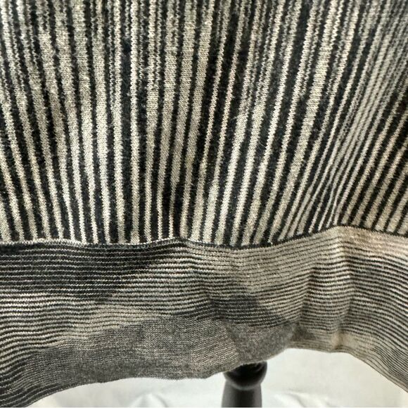 Coldwater creek black and cream dolman sleeve knit sweater top size 1X - Picture 2 of 6